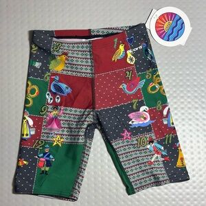 Sporti swim Jammer bathing suit swimsuit‎ size 24 holiday Christmas festive NWT